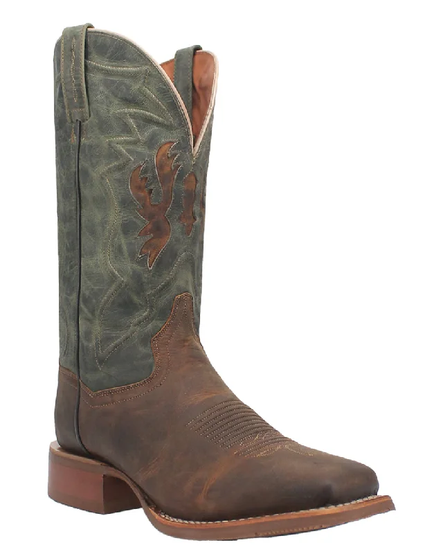 Men's cowboy boots with a silver - toned buckleMen's Jacob Western Boots