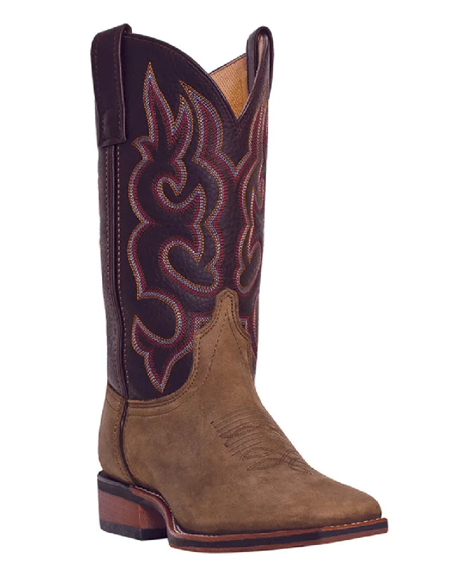 Men's cowboy boots with a rubber sole for tractionMens Lodi Boots - Brown