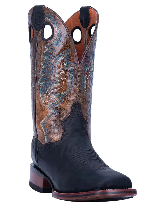 Men's cowboy boots with a snake - skin textureMen's Deuce Western Boots