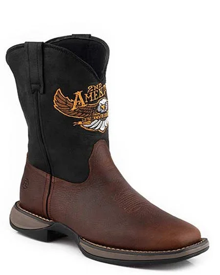 Men's cowboy boots with a tooled leather designMen's Wilder 2nd Amendment Western Boots Men's cowboy boots with a tooled leather designMen's Wilder 2nd Amendment Western Boots
