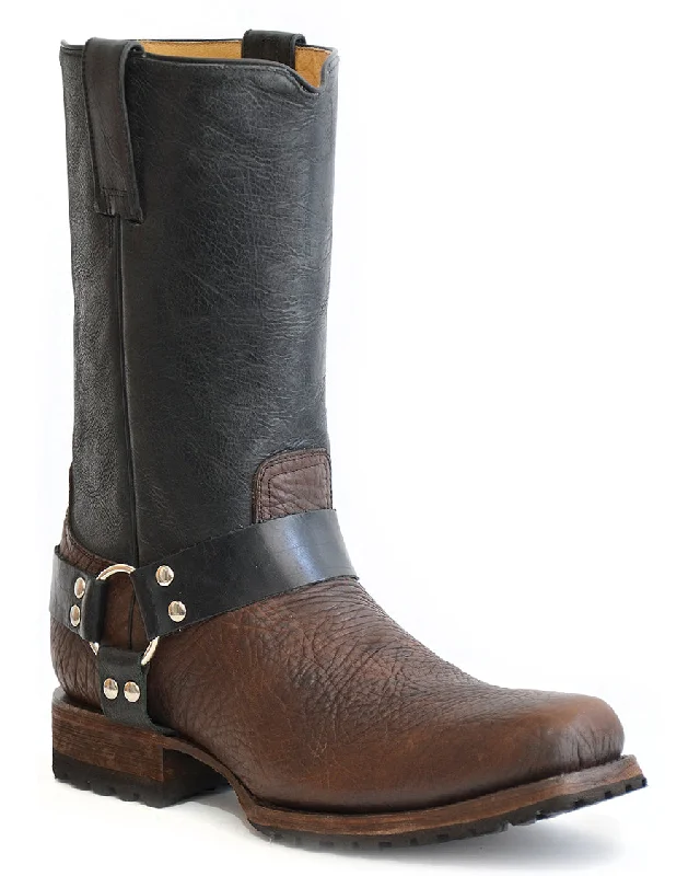 Men's cowboy boots with a decorative inlayMen's Heritage Harness Boots