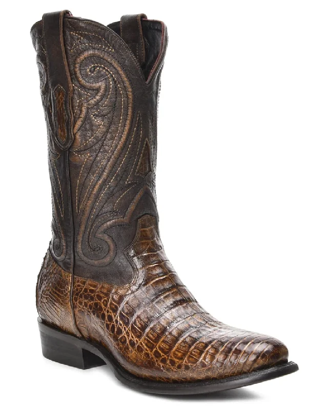 Men's cowboy boots with a silver - toned buckleMen's Morales Western Boots