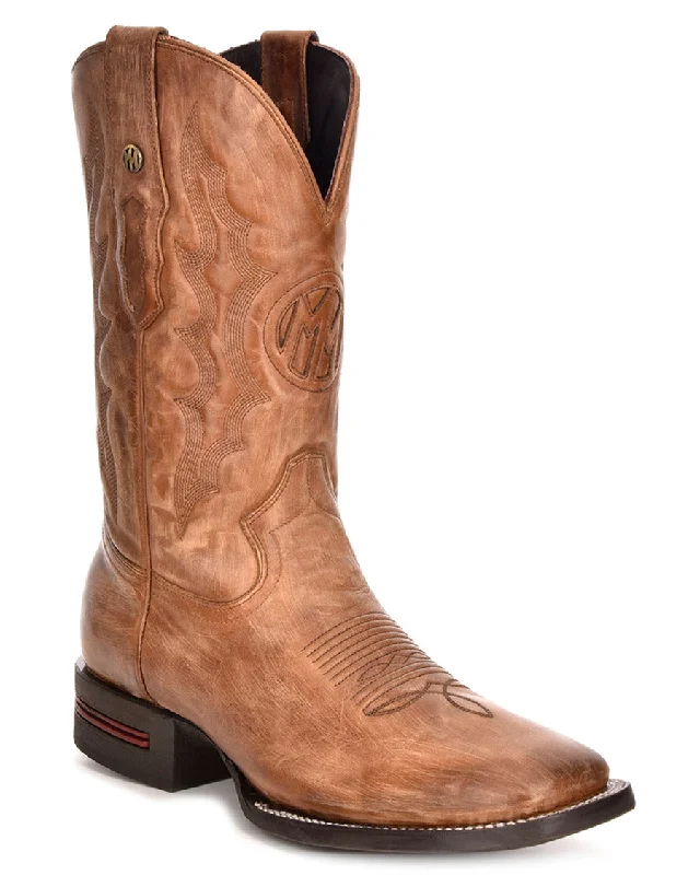 Men's cowboy boots with a silver - toned buckleMen's Wesley Western Boots
