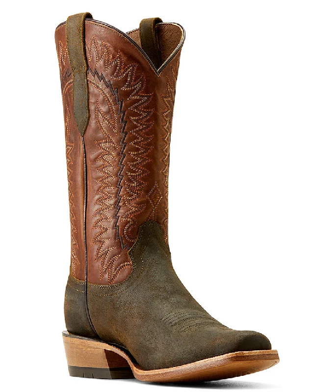 Men's cowboy boots with a decorative inlayMen's Futurity Time Cowboy Western Boots Men's cowboy boots with a decorative inlayMen's Futurity Time Cowboy Western Boots