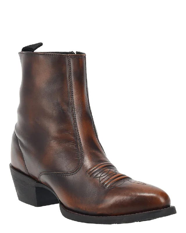 Men's cowboy boots with a snake - skin textureMen's Fletcher Western Boots