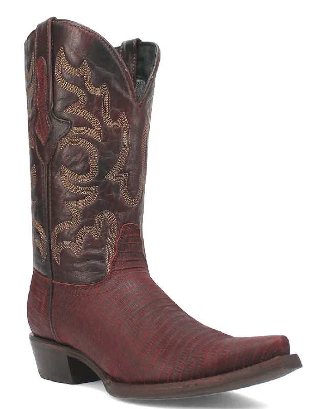 Men's cowboy boots with a tooled leather designMen's The Duke Lizard Print Western Boots Men's cowboy boots with a tooled leather designMen's The Duke Lizard Print Western Boots