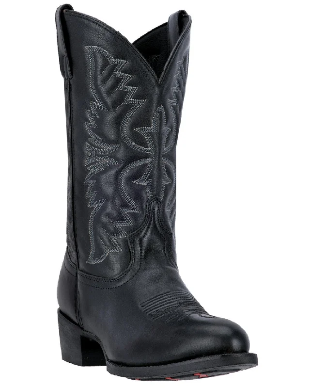 Men's cowboy boots with a scalloped edgeMens Birchwood Boots