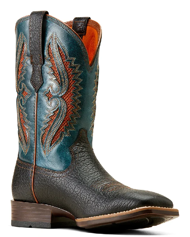 Men's cowboy boots with a distressed leather finishMen's Rowder VentTEK 360° Cowboy Western Boots Men's cowboy boots with a distressed leather finishMen's Rowder VentTEK 360° Cowboy Western Boots