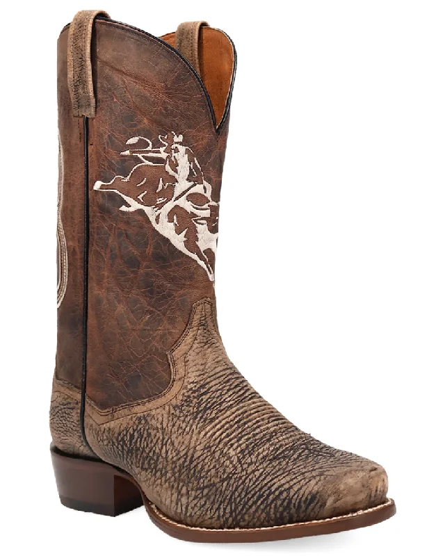 Men's cowboy boots with a suede shaftMen's Dirt Show Western Boots