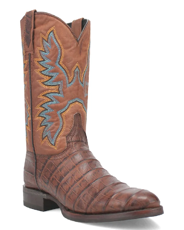 Western - style men's cowboy boots with intricate stitchingMen's Trail Boss Gator Print Western Boots Western - style men's cowboy boots with intricate stitchingMen's Trail Boss Gator Print Western Boots