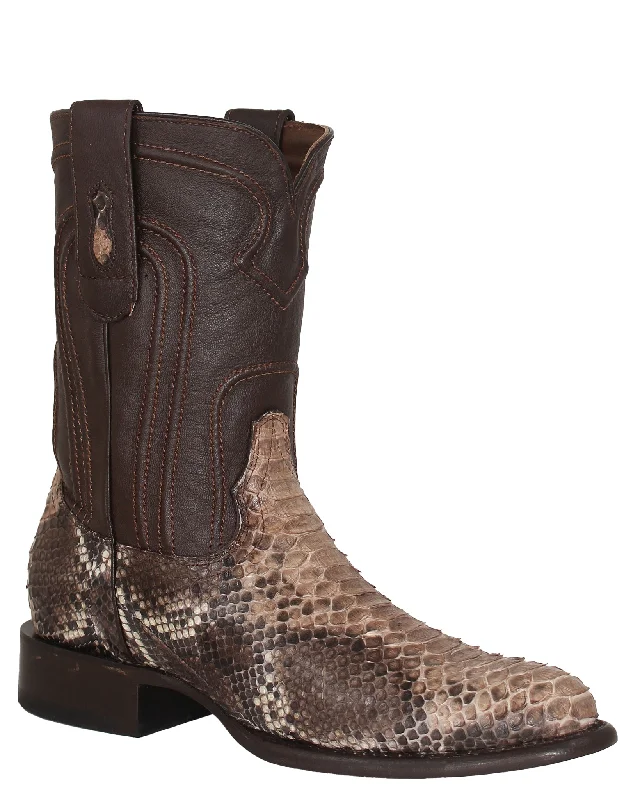 Men's cowboy boots with a tooled leather designMen's Hugo Western Boots