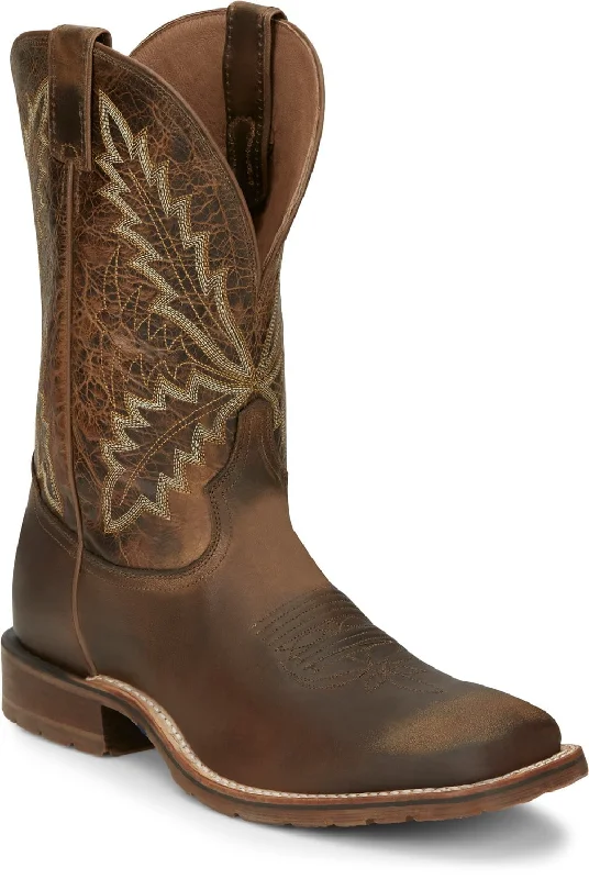 Alligator - print men's cowboy boots for a bold lookTony Lama 11in Exotic Mens Oak Bowie Leather Cowboy Boots Alligator - print men's cowboy boots for a bold lookTony Lama 11in Exotic Mens Oak Bowie Leather Cowboy Boots