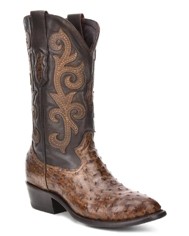Men's cowboy boots with a high - heeled designMen's Antonio Western Boots