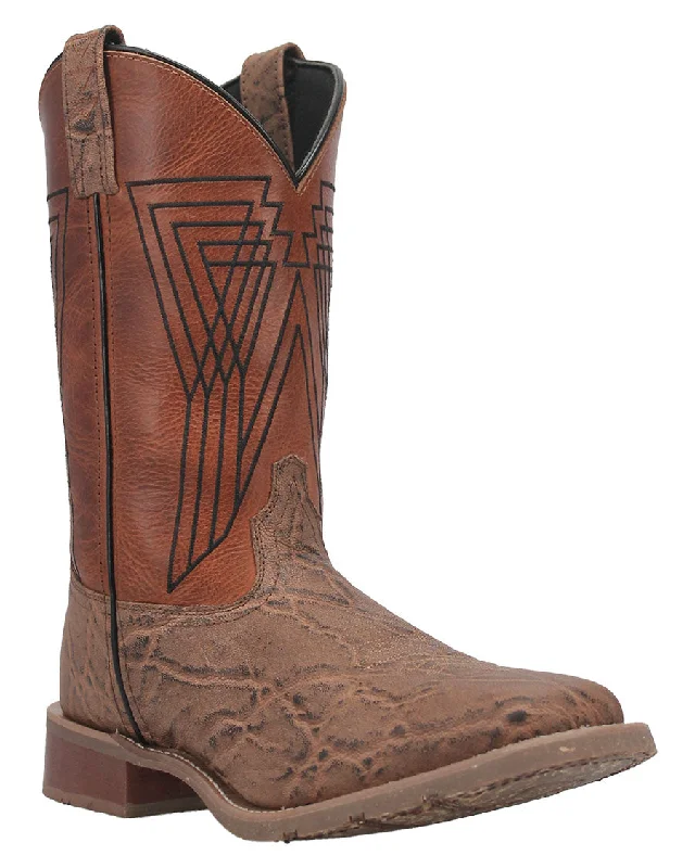Men's cowboy boots with a suede shaftMen's Tusk Western Boots