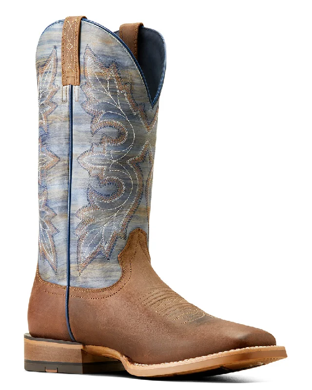 Men's cowboy boots with a high - heeled designMen's Standout Western Boots