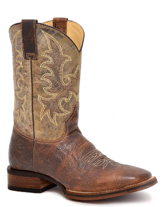 Men's cowboy boots with a rubber sole for tractionMen's Obadiah Western Boots