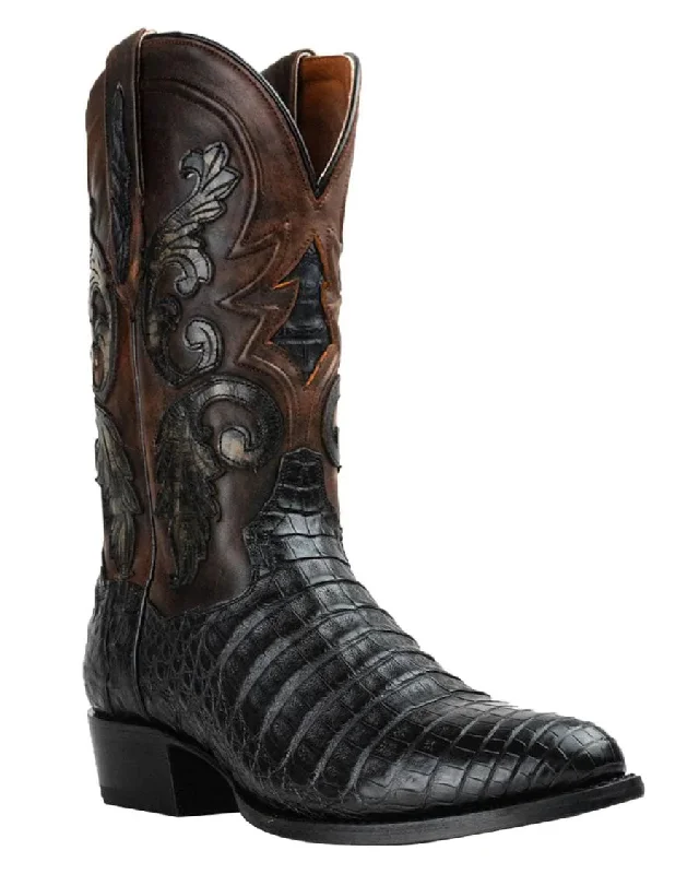 Men's cowboy boots with a distressed leather finishMen's Socrates Western Boots