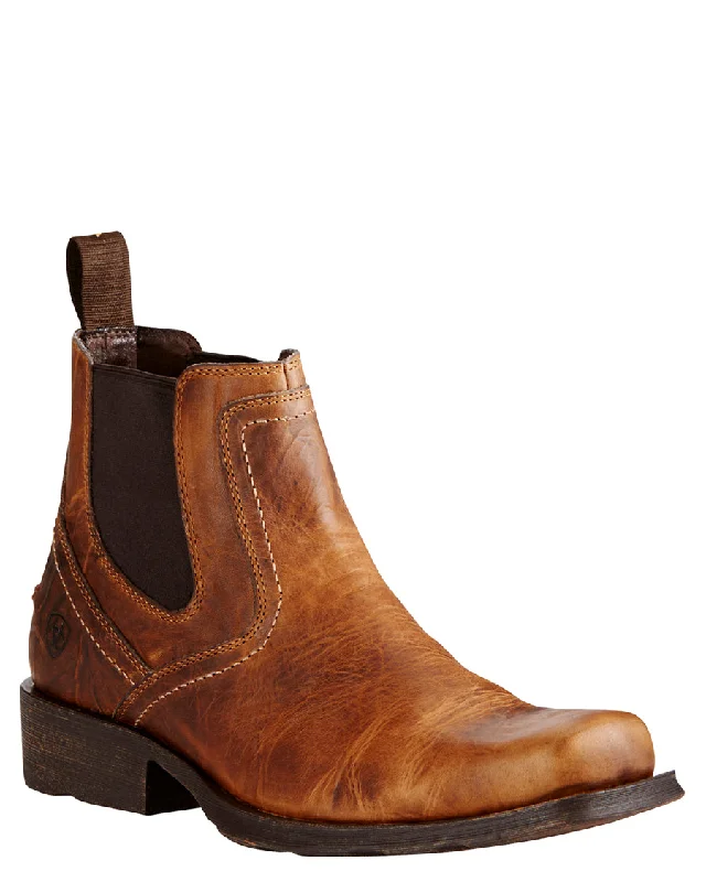 Men's cowboy boots with a rubber sole for tractionMen's Midtown Rambler Boots