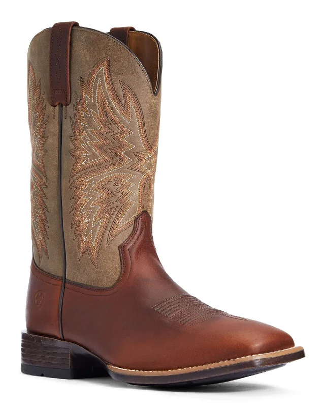 Men's cowboy boots with a rubber sole for tractionMen's Valor Ultra Western Boots