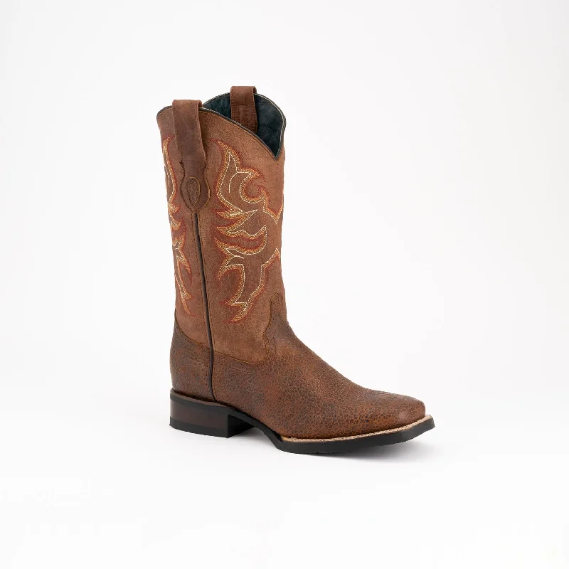 Alligator - print men's cowboy boots for a bold lookFerrini Mens Toro Brandy Leather Cowboy Boots Alligator - print men's cowboy boots for a bold lookFerrini Mens Toro Brandy Leather Cowboy Boots