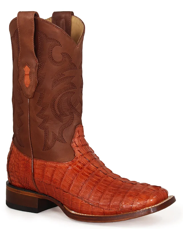 Men's cowboy boots with a decorative inlayMen's Sergio Western Boots
