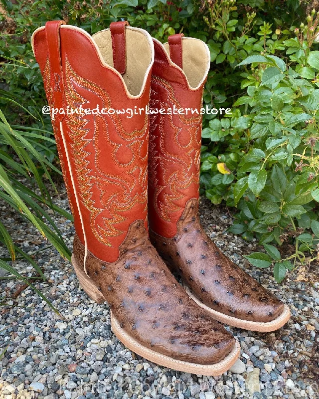 Alligator - print men's cowboy boots for a bold lookR. Watson Men's Kango Tobacco Bruciato Full Quill Ostrich Cutter Toe Cowboy Boots RW4511 Alligator - print men's cowboy boots for a bold lookR. Watson Men's Kango Tobacco Bruciato Full Quill Ostrich Cutter Toe Cowboy Boots RW4511