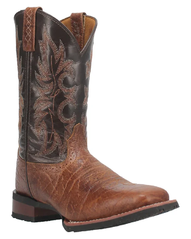 Men's cowboy boots with a suede shaftMen's Broken Bow Western Boots