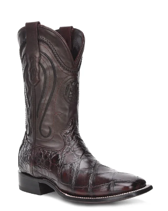 Men's cowboy boots with a tooled leather designMen's Cooper Western Boots