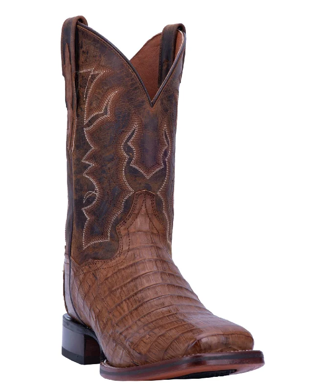 Men's genuine leather cowboy boots with a pointed toeMen's Kingsly Western Boots