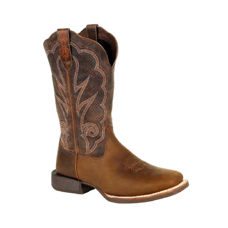 Men's cowboy boots with a silver - toned buckleDurango Mens Cognac Leather Rebel Pro Ventilated Cowboy Boots Men's cowboy boots with a silver - toned buckleDurango Mens Cognac Leather Rebel Pro Ventilated Cowboy Boots