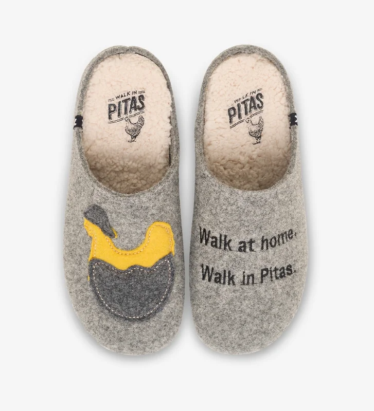 Men's loafers with a stretchy side panel for a better fitPitas chick wool mule slippers Men's loafers with a stretchy side panel for a better fitPitas chick wool mule slippers