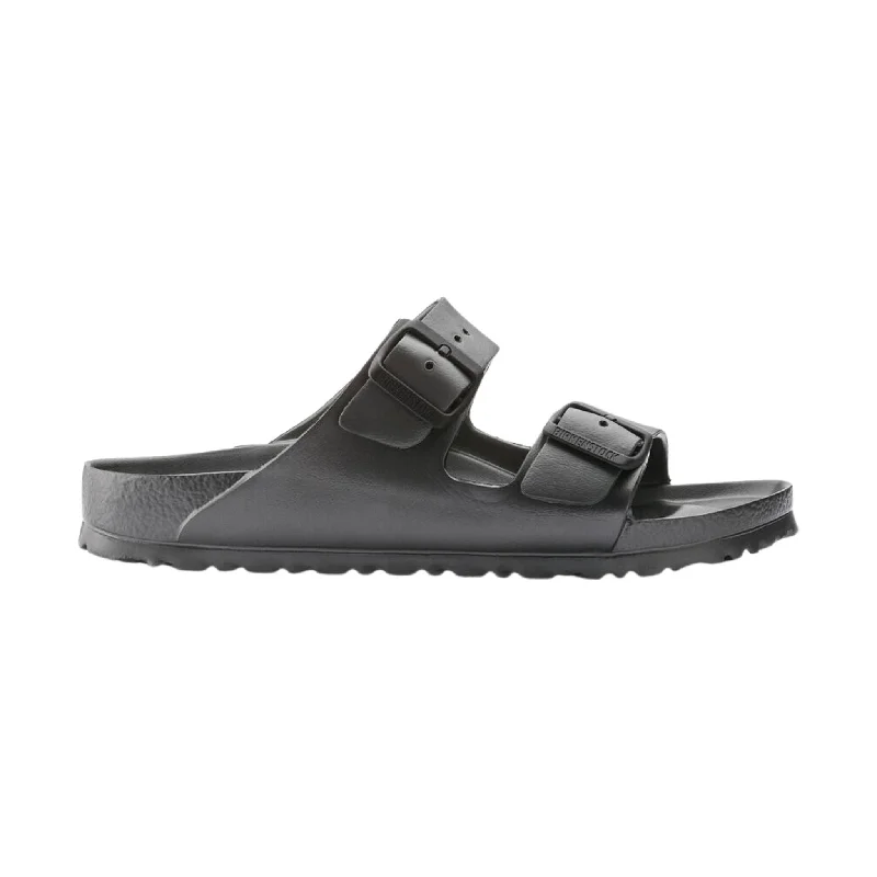 Men's sandals with a decorative buckle or charmMen's sandals with a decorative buckle or charmBirkenstock Arizona Essentials EVA Sandal - Metallic Anthracite Men's sandals with a decorative buckle or charmMen's sandals with a decorative buckle or charmBirkenstock Arizona Essentials EVA Sandal - Metallic Anthracite