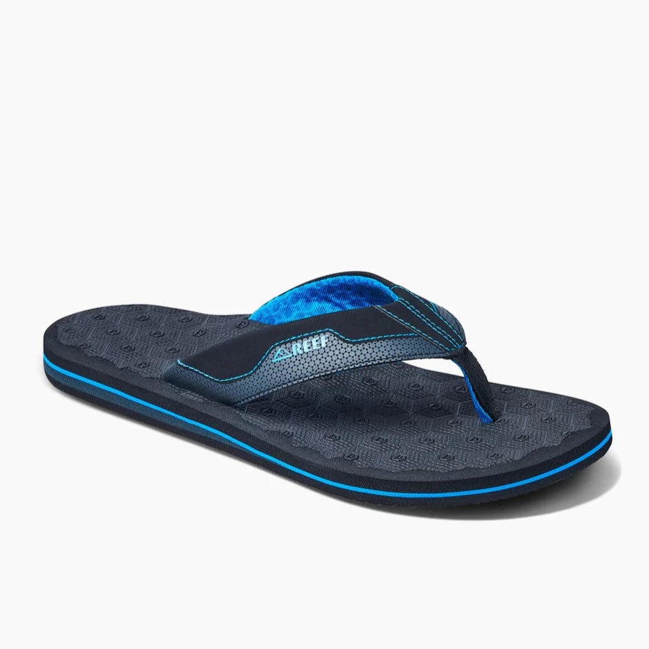 Men's sandals with a shock - absorbing insoleMen's sandals with a shock - absorbing insoleReef The Ripper Water Friendly Mens Sandal - Black / blue Men's sandals with a shock - absorbing insoleMen's sandals with a shock - absorbing insoleReef The Ripper Water Friendly Mens Sandal - Black / blue