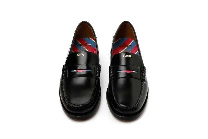 Suede men's loafers for a soft and luxurious feelDan Regimental x J. Press - Black Suede men's loafers for a soft and luxurious feelDan Regimental x J. Press - Black