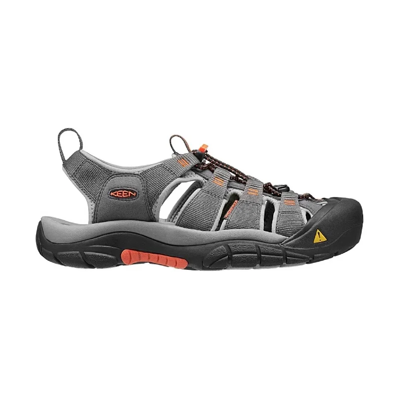 Men's leather sandals with an adjustable strapMen's leather sandals with an adjustable strapKEEN Men's Newport H2 - Magnet / Nasturtium Men's leather sandals with an adjustable strapMen's leather sandals with an adjustable strapKEEN Men's Newport H2 - Magnet / Nasturtium