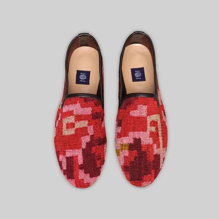 Men's loafers with a removable insole for cleaningMen's Kilim Loafer Size 15