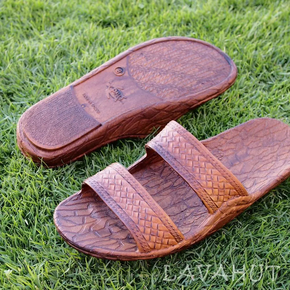 Men's leather sandals with an adjustable strapMen's leather sandals with an adjustable strapLight Brown Classic Jandals® - Pali Hawaii Sandals Men's leather sandals with an adjustable strapMen's leather sandals with an adjustable strapLight Brown Classic Jandals® - Pali Hawaii Sandals