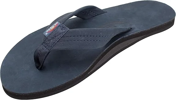 Men's sandals with a pointed toe for a stylish lookMen's sandals with a pointed toe for a stylish lookRainbow Men's Black Leather Sandals Premier Single Layer - Black Men's sandals with a pointed toe for a stylish lookMen's sandals with a pointed toe for a stylish lookRainbow Men's Black Leather Sandals Premier Single Layer - Black