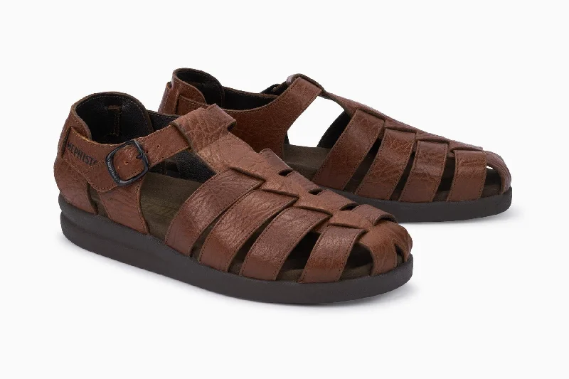 Men's leather sandals with an adjustable strapMen's leather sandals with an adjustable strapMephisto Sam Men's leather sandals with an adjustable strapMen's leather sandals with an adjustable strapMephisto Sam