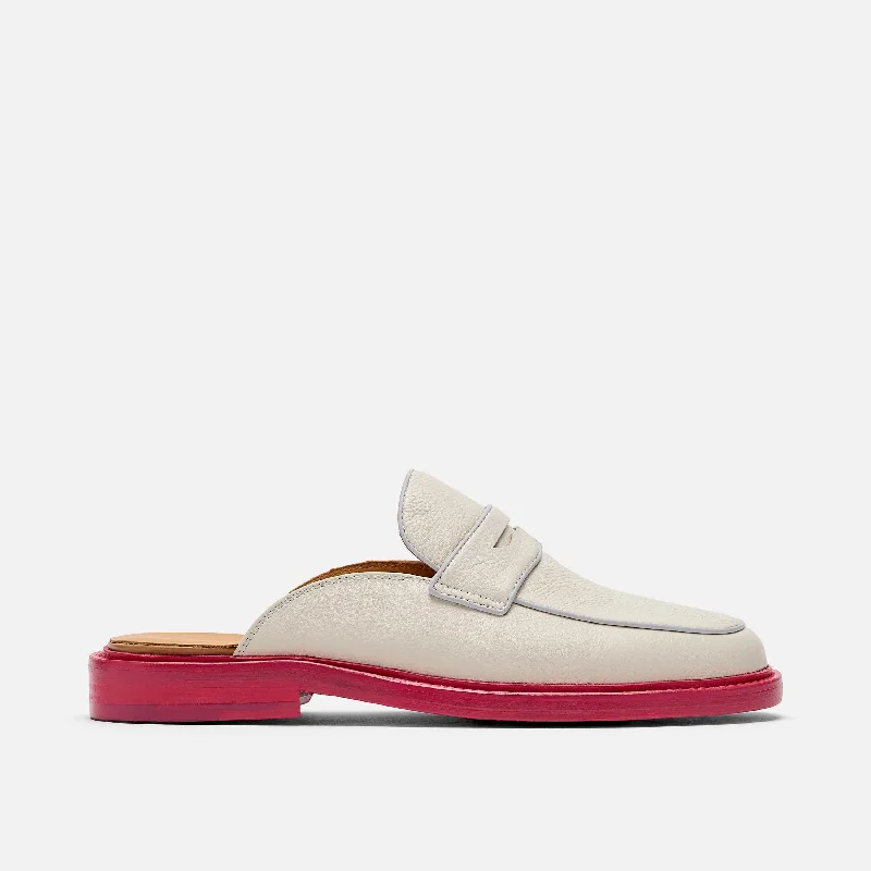 Men's loafers with a pointed toe for a stylish appearance Men's loafers with a pointed toe for a stylish appearance Men's loafers with a contrast stitching detailDel Mar Cream/Pink Loafer Mules Men's loafers with a pointed toe for a stylish appearance Men's loafers with a pointed toe for a stylish appearance Men's loafers with a contrast stitching detailDel Mar Cream/Pink Loafer Mules