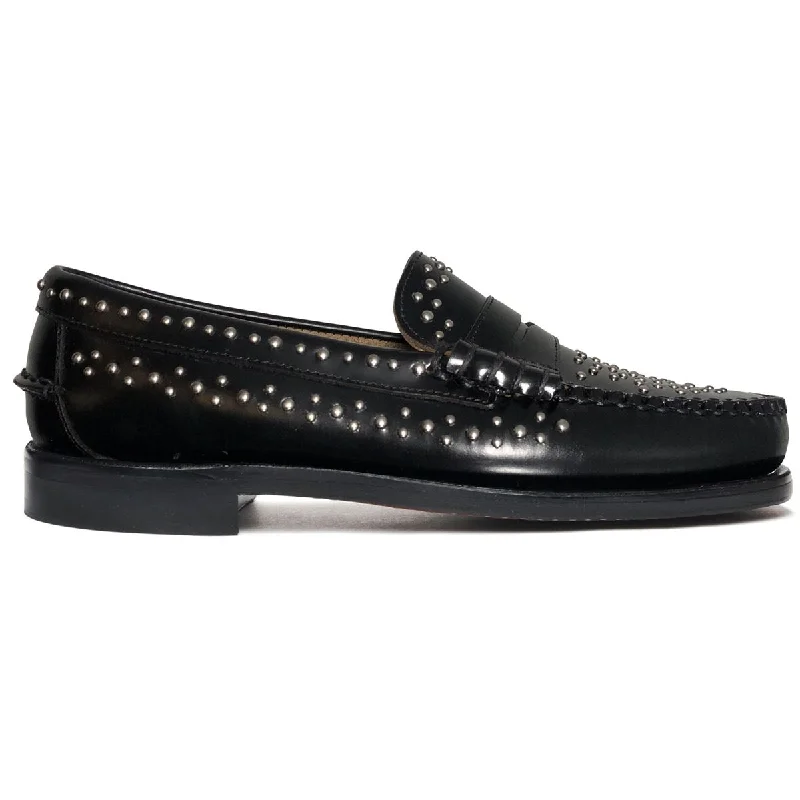 Men's loafers with a pointed toe for a stylish appearanceDan Studs - Black