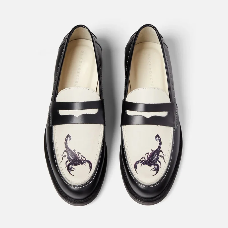 Men's loafers with a moc - toe designWilde Scorpion Penny Loafer - Men's