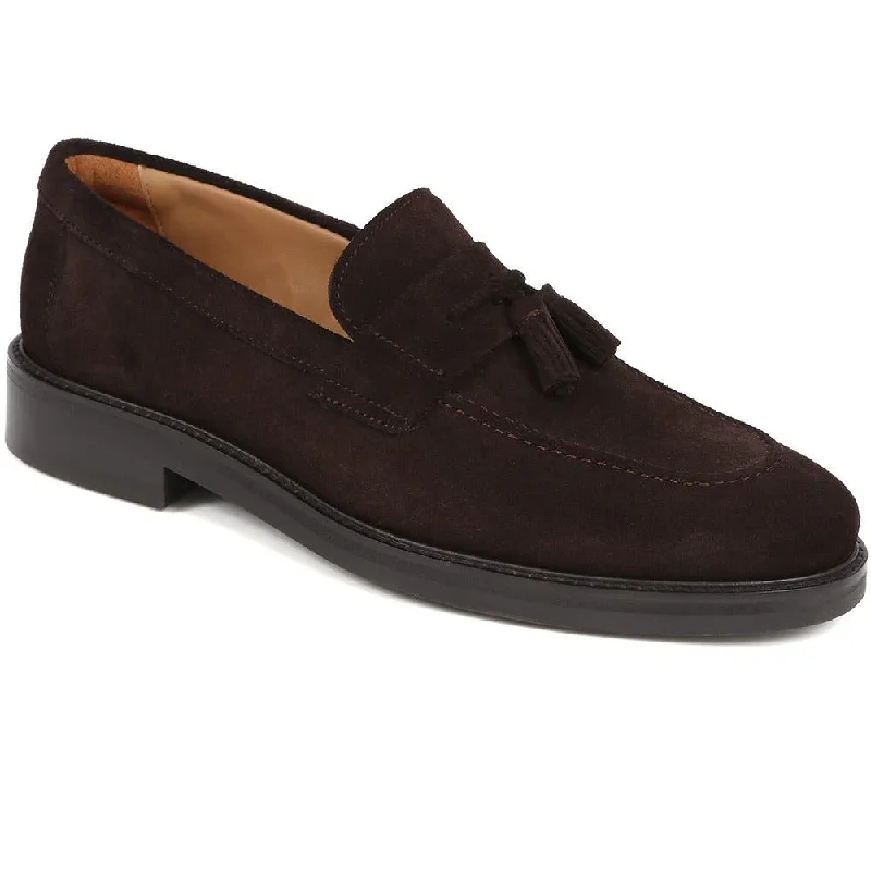 Men's loafers with a contrast stitching detailRogan Leather Loafers  - ROGAN / 325 746