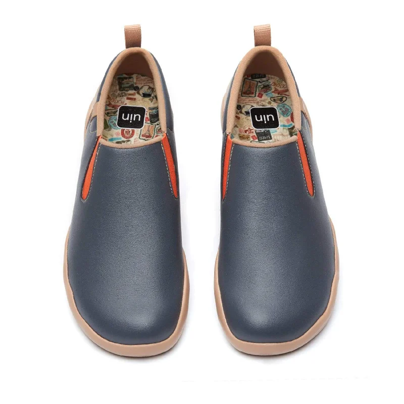 Men's loafers with a decorative buckleSlate Gray Cuenca Men