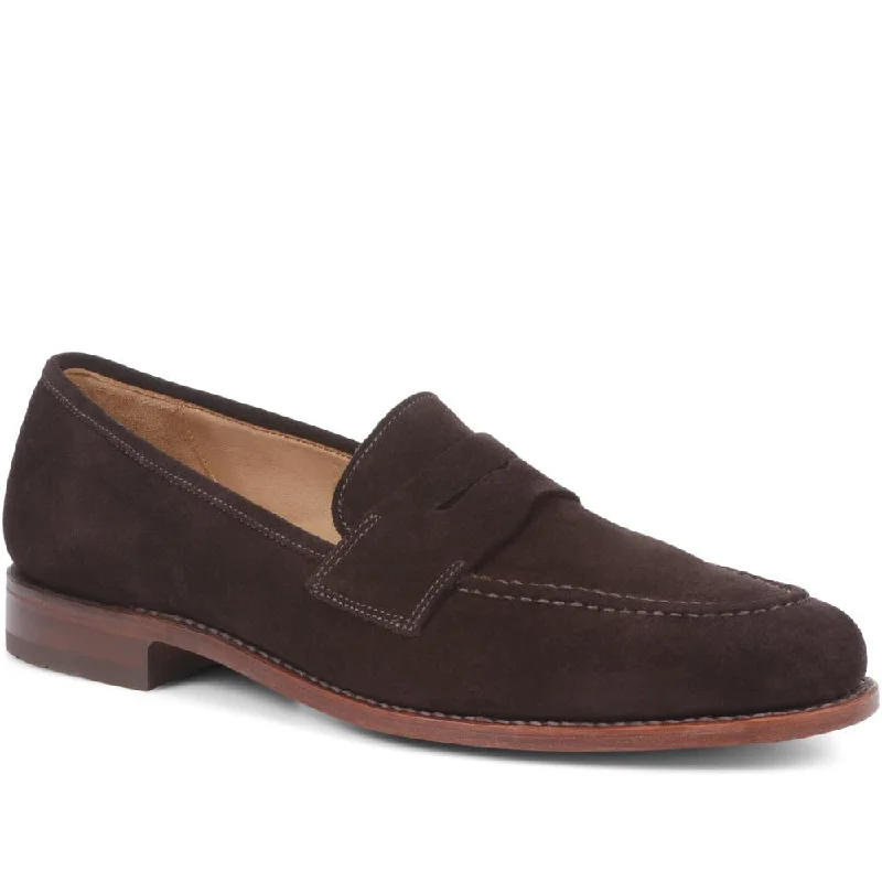 Men's loafers with a flexible sole for easy movementOhio Goodyear Welted Leather Loafers - LOA35500 / 321 886 Men's loafers with a flexible sole for easy movementOhio Goodyear Welted Leather Loafers - LOA35500 / 321 886