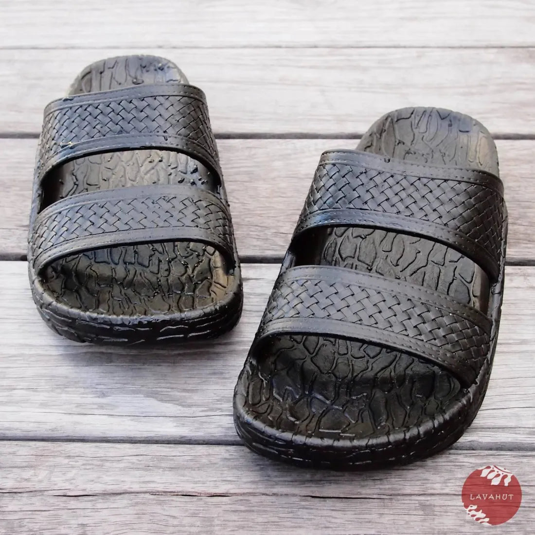 Men's sandals with a shock - absorbing insoleMen's sandals with a shock - absorbing insoleBlack Jon Jandals® - Pali Hawaii Men's sandals with a shock - absorbing insoleMen's sandals with a shock - absorbing insoleBlack Jon Jandals® - Pali Hawaii