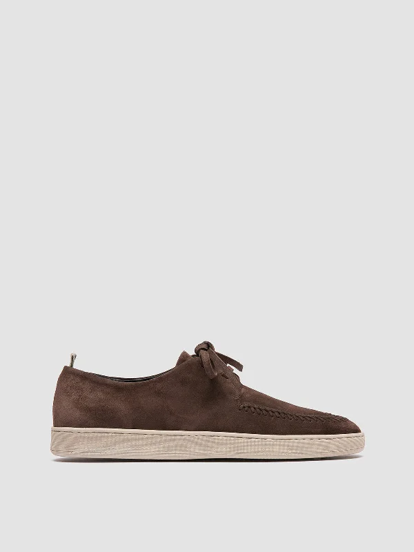 Men's loafers in a neutral color like black or brownHERBIE 012 - Brown Suede Derby Shoes Men's loafers in a neutral color like black or brownHERBIE 012 - Brown Suede Derby Shoes