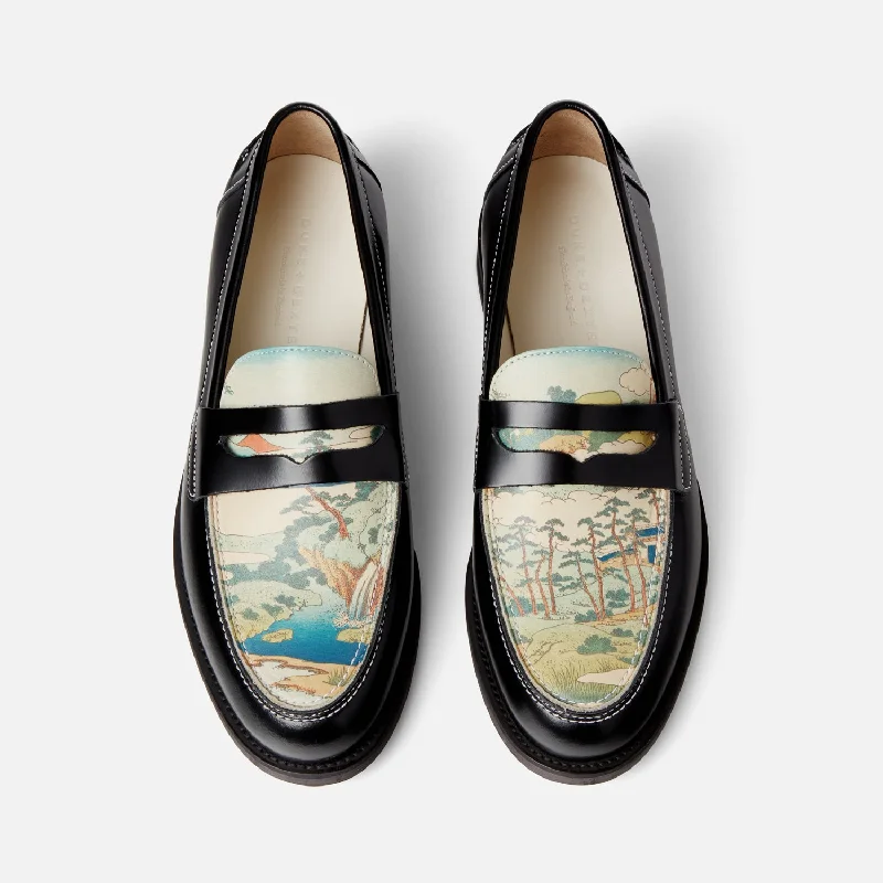 Men's loafers in a neutral color like black or brownWilde Sacred Spring Penny Loafer - Men's