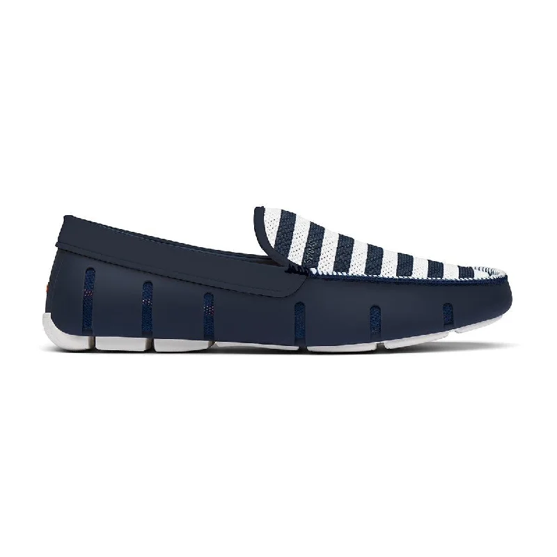 Men's sandals with a contrast stitching detailMen's sandals with a contrast stitching detailStriped Venetian Loafer (Navy + White) Men's sandals with a contrast stitching detailMen's sandals with a contrast stitching detailStriped Venetian Loafer (Navy + White)