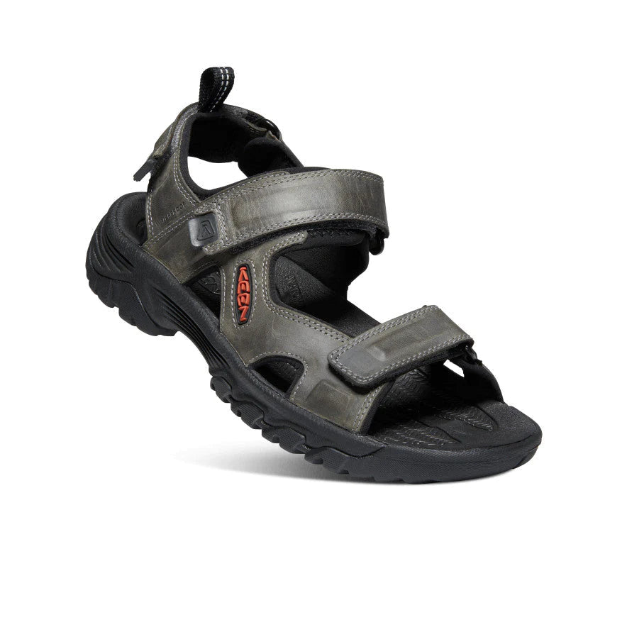 Men's sandals with a perforated leather upper for ventilationMen's sandals with a perforated leather upper for ventilationTarghee III Open Toe Grey/Black Men's sandals with a perforated leather upper for ventilationMen's sandals with a perforated leather upper for ventilationTarghee III Open Toe Grey/Black